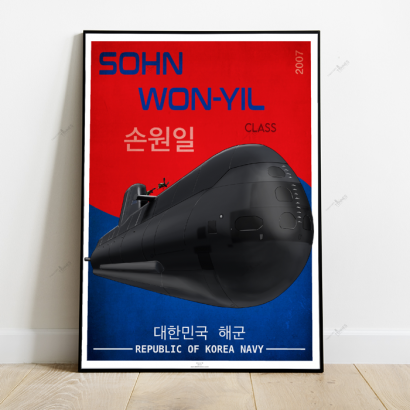 Poster submarine Sohn Won-Yil Class