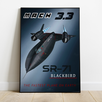 Poster SR-71 Blackbird