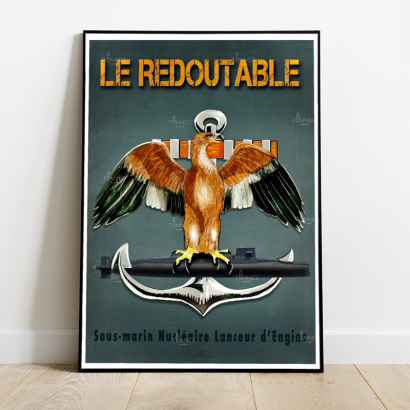 Poster "Le Redoutable" SNLE