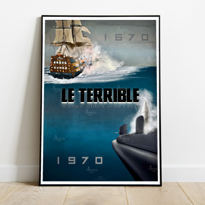 Poster "Le Terrible" SNLE