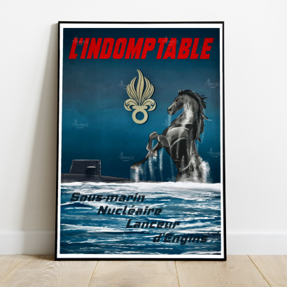 Poster "l'indomptable" snle