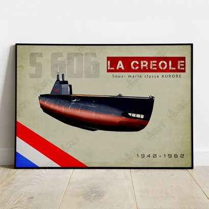Poster SSK Aurore Class "La Créole"