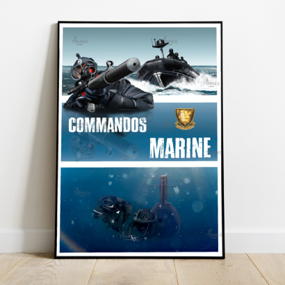 French navy commandos