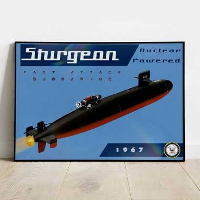 sous-marin classe Sturgeon