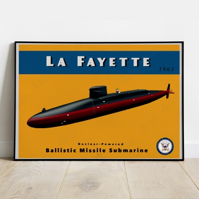 sous-marin classe Lafayette