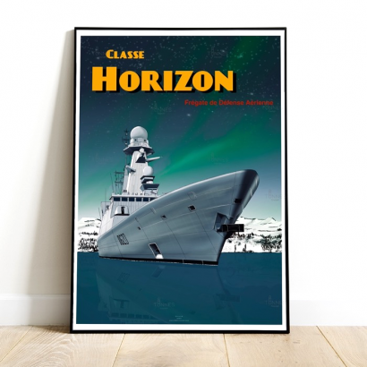 Poster of the french frigate horizon class