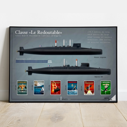 SSBN Le Redoutable class - LIMITED EDITION