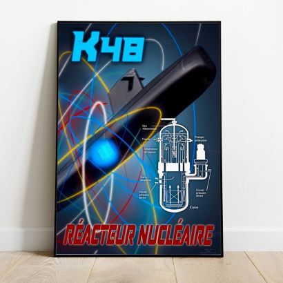 Poster nuclear reactor k48