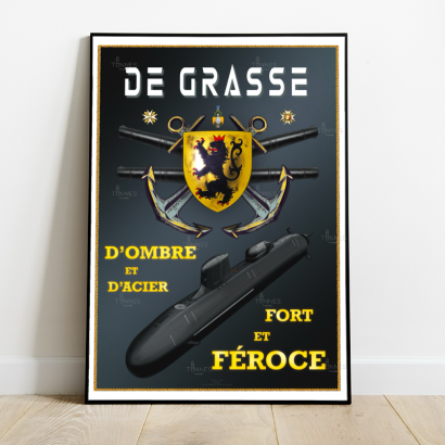 Poster ssn De Grasse official Tampion