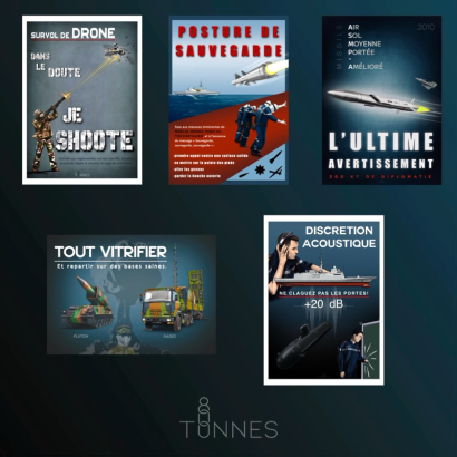 Pack de 5 stickers 800 Tonnes