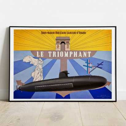 Poster tape de bouche Le Triomphant