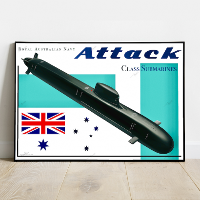 Poster submarine Attack Class