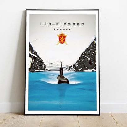 Affiche poster sous-marin Classe Ula