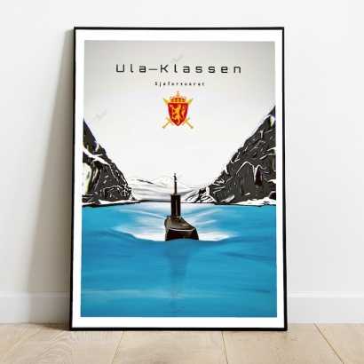 Poster submarine Ula Class