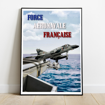 Affiche Poster Dassault Super Etendard Modernisé
