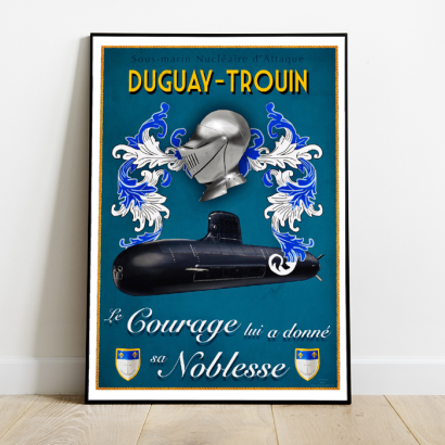 Poster SSN Duguay-Trouin