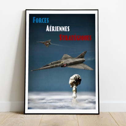 Poster Dassault Mirage IV aircraft