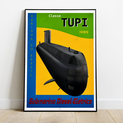Poster submarine Tupi Class