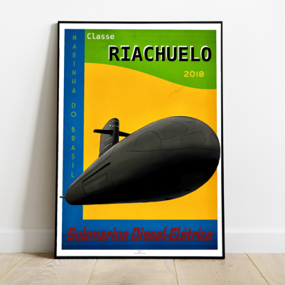 Poster submarine Riachuelo Class