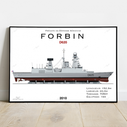Forbin class profile poster (TO CHOOSE)